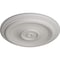 Ekena Millwork Traditional Ceiling Medallion (Fits Canopies up to 2 3/4"), 12"OD x 1"P, Ultra Pure White CM12TRUWF - alternate 3